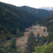 Above Eagle Creek at Sunrise