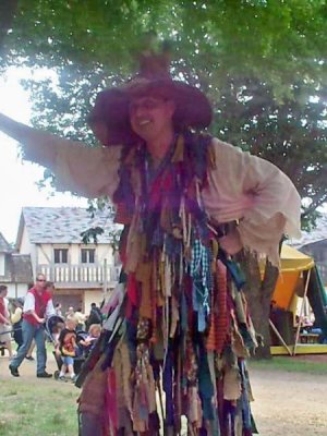 Renaissance Man With Rag Clothes