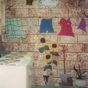 Adding Painted Murals to Your Home's Decor, Laundry Room Mural