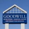 Large Outdoor Blue Goodwill Sign