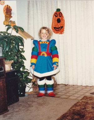 Rainbow Brite Costume for Girl's 