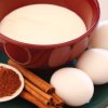 Eggnog Ingredients on Tile Counter