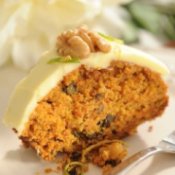 Gluten free carrot cake.