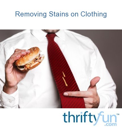 Removing Mustard Stains from Clothing | ThriftyFun