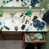 Messy Bathroom Counter