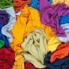 Uses for Old T-Shirts, Mass of brightly colored clothing.
