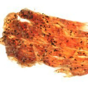 Peppered turkey jerky.