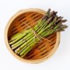 Asparagus in a Bamboo Steamer