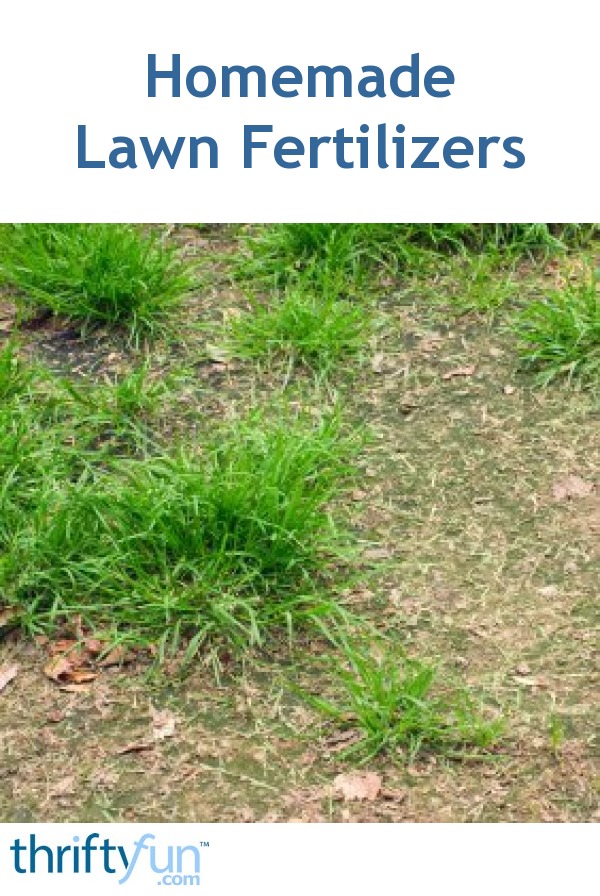 Homemade Lawn Fertilizer Recipes