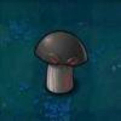 The Doom Shroom from the game Plants vs Zombies