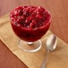 Cranberry Sauce Recipes, Stemmed bowl of cranberry sauce.