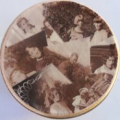 Collage of Photos on tin lid