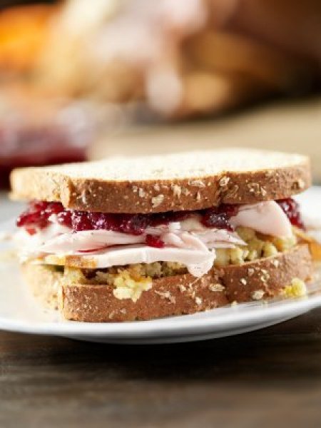 Leftover Turkey Sandwich