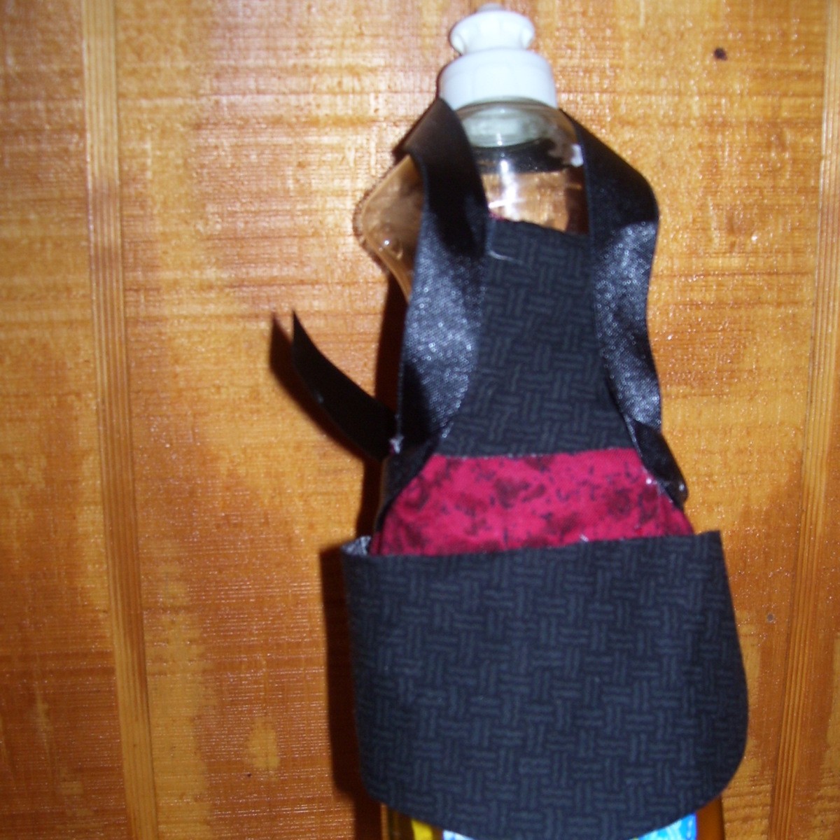 Making a Dish Soap Bottle Apron ThriftyFun