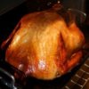 Cooking a Turkey in Your Oven, A turkey in the oven.
