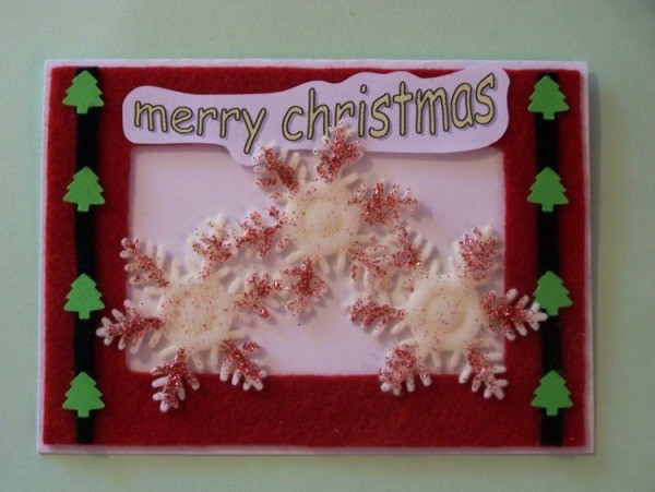 Snowflake Christmas Card