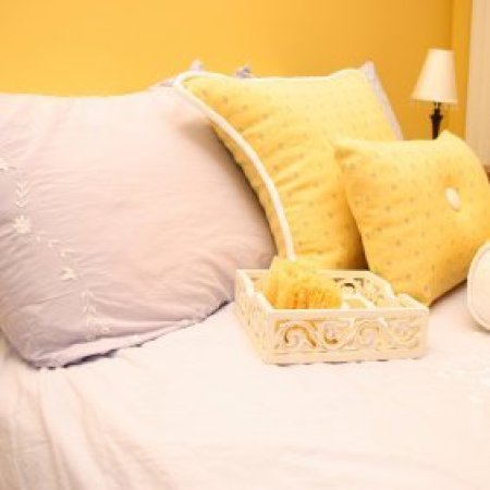 Preparing Your Home for Guests, A guest room in a home.