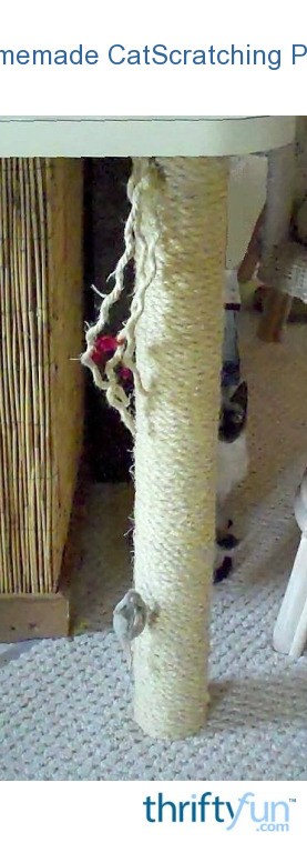 make your own scratching post