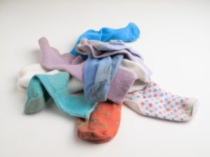 Uses for Unmatched Socks, Small Pile of Unmatched Socks