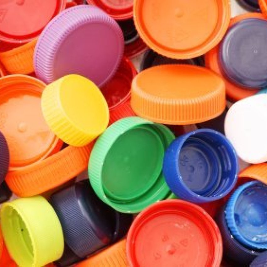 what to do with plastic bottle caps