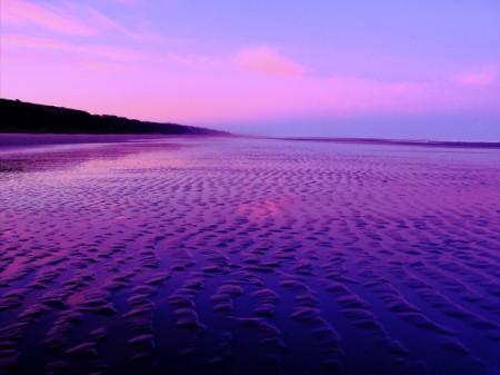 Pink Sunset Whiskey Run Beach, OR