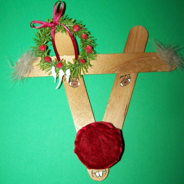 Ruddy Reindeer Ornament