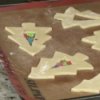 Colorful Christmas Tree Cookies Read to be Baked