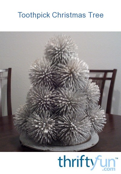 Toothpick Christmas Tree