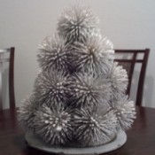 Christmas Tree Made With Toothpicks