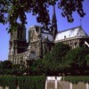 Notre Dame from a distance.