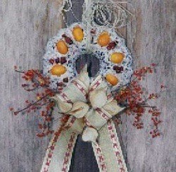 Bird wreath.