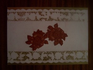 Completed placemat.
