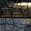Winter Sunset on Lake Lida Minnesota