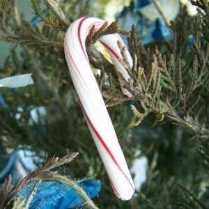 Candy Cane Advent Tree
