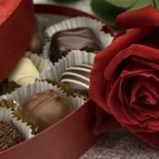 roses and chocolates