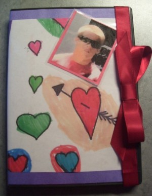 CD Valentine - Finished project front view.