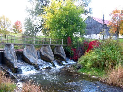 Mild May Dam in the Fall.