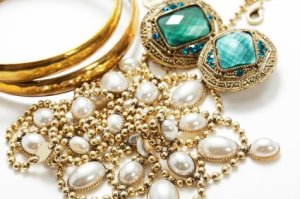 How to Recycle or Repurpose Jewelry, Closeup of Shiny Jewelry