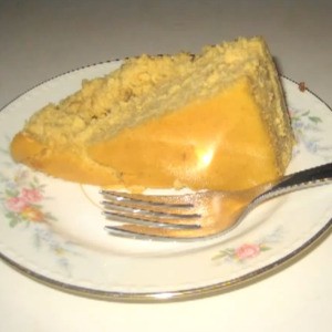 Piece of Pumpkin Cheesecake