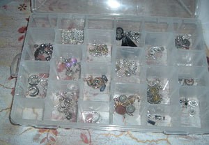 Craft Organizer For Earrings