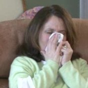 Preventing Colds and Flu, Woman Sneezing