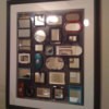 Framed Cosmetic Mirrors as Bathroom Art