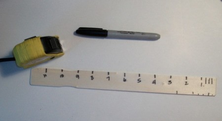 Paintstick Ruler