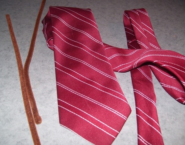 striped tie