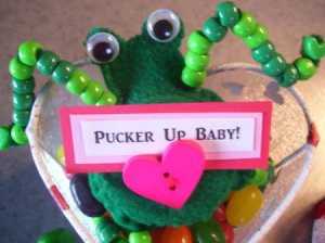 stuffed frog valentine's day