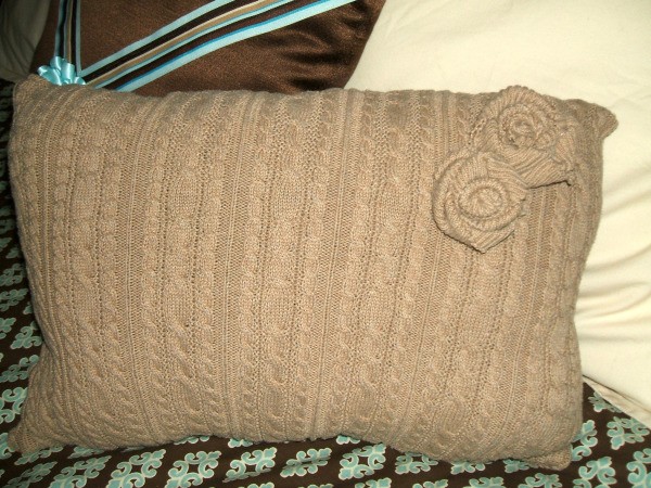Finished pillow.