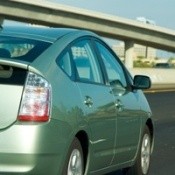 Prius on Freeway