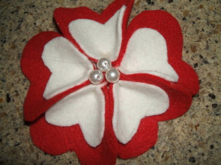Heart Shaped Petal Flower