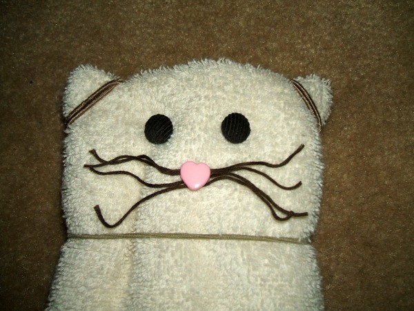 Closeup of finished face.