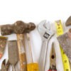 wrenches, hammers and other tools